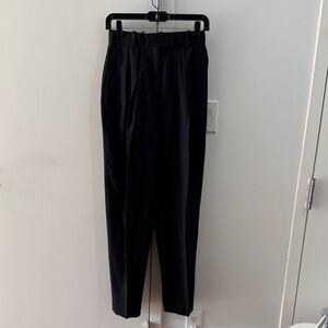 Arket Wool Tapered Black Pants size EU34 (US0)